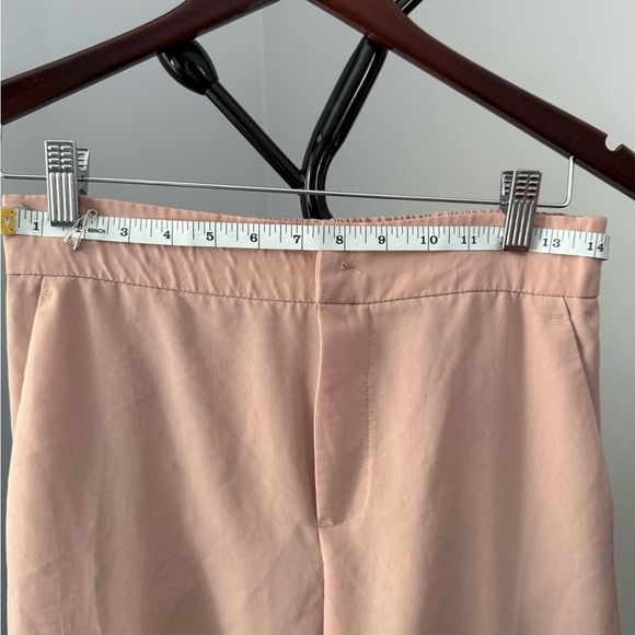 Zara Blush Satin Feel Cargo Jogger Minimalist Pants | Medium | Street Wear - Picture 4 of 9